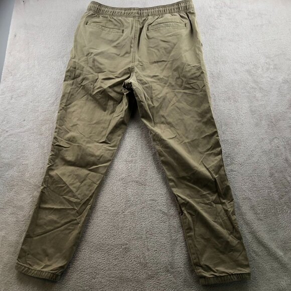 Old Navy Mens Modern Jogger Pants Medium Built-In Flex Khaki Drawstring Casual - Picture 12 of 12